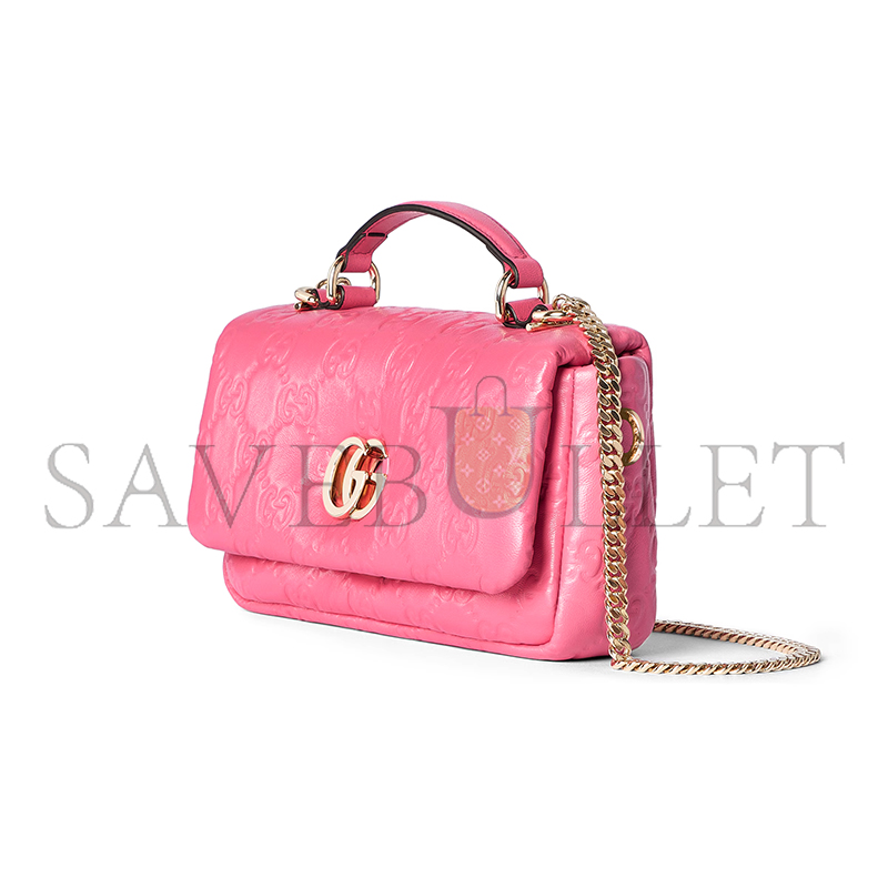 G*u*i gg milano small top handle bag 806017 (21*12.5*6cm)